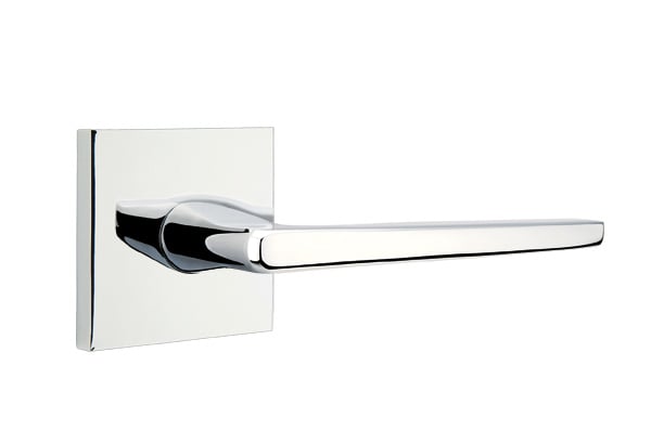 Emtek Hermes Lever with Square Rosette