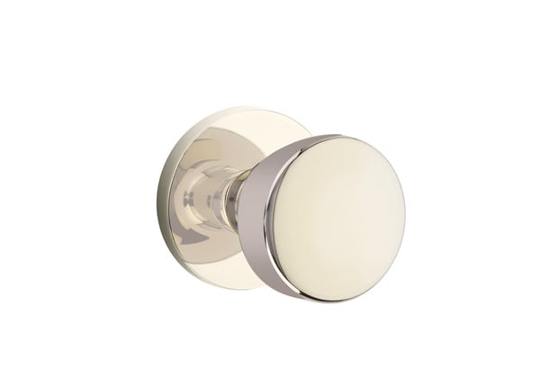 Emtek Disk Rosette with Laurent Knob