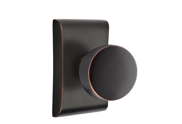 Emtek Neos Rosette with Laurent Knob