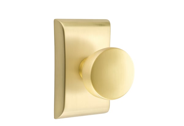 Emtek Neos Rosette with Laurent Knob