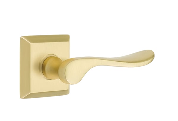 Emtek Luzern Lever with Quincy Rosette