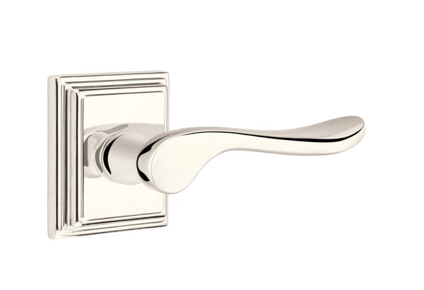 Emtek Luzern Lever with Wilshire Rosette