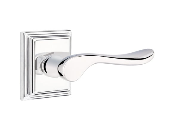 Emtek Luzern Lever with Wilshire Rosette