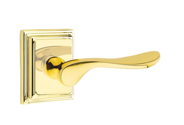 Emtek Luzern Lever with Wilshire Rosette