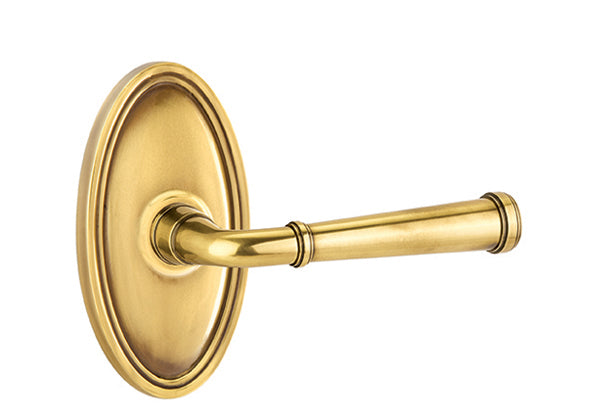 Emtek Door Handle - Merrimack Lever Oval Rosette
