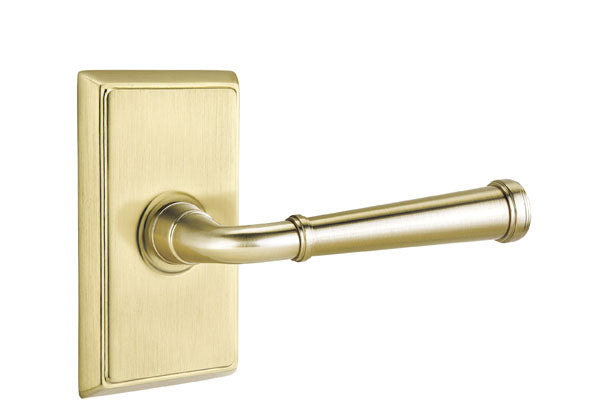 Emtek  Door Handle - Merrimack Lever Rectangular Rosette