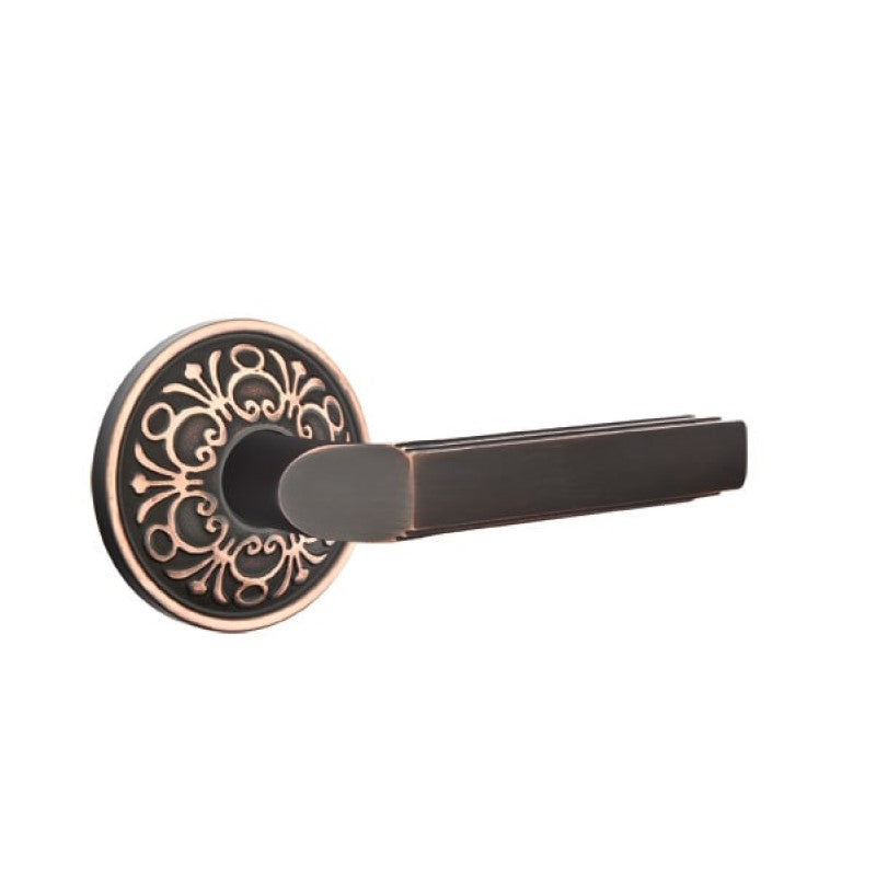 Emtek  Door Handle - Milano Lever Lancaster Rosette