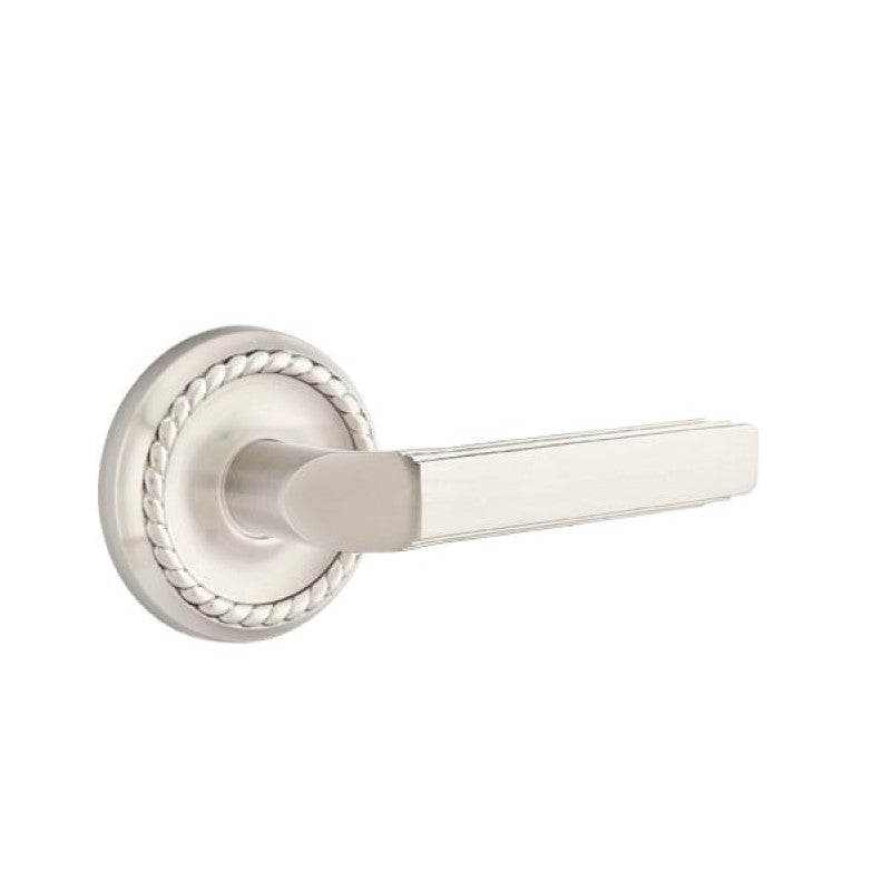 Emtek  Door Handle - Milano Lever Rope Rosette