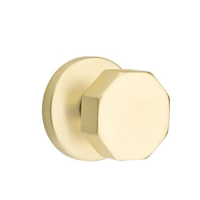Emtek Octagon Knob with Disk Rosette