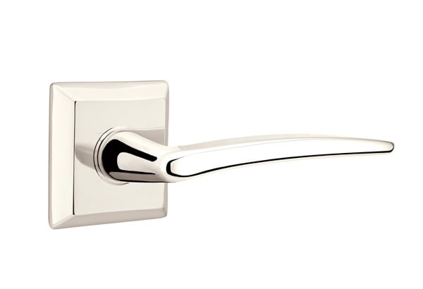Emtek Poseidon Lever with Quincy Rosette