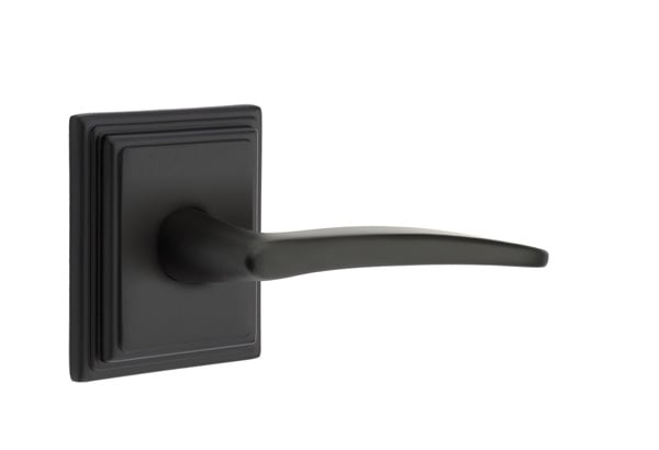 Emtek Poseidon Lever with Wilshire Rosette
