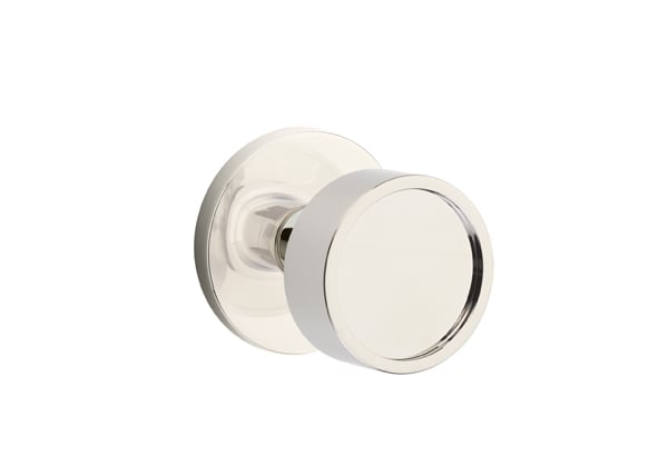 Emtek Disk Rosette with Verve Knob