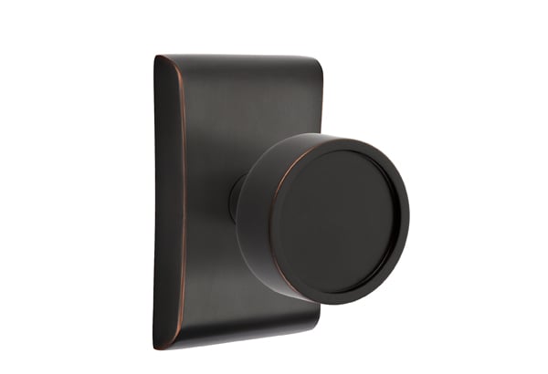 Emtek Neos Rosette with Verve Knob