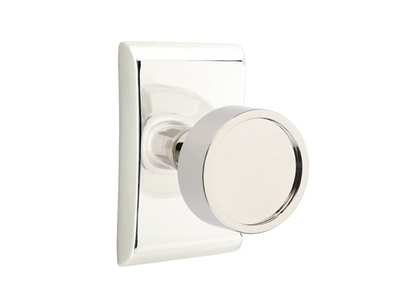 Emtek Neos Rosette with Verve Knob