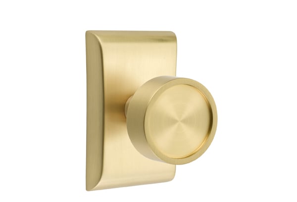 Emtek Neos Rosette with Verve Knob