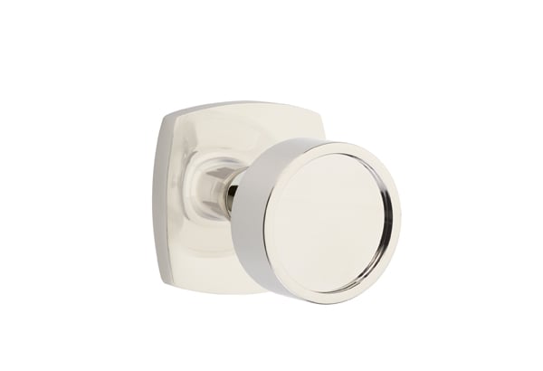 Emtek Urban Modern Rosette with Verve Knob