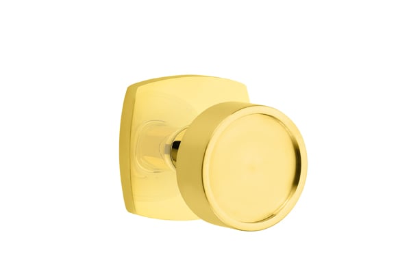 Emtek Urban Modern Rosette with Verve Knob