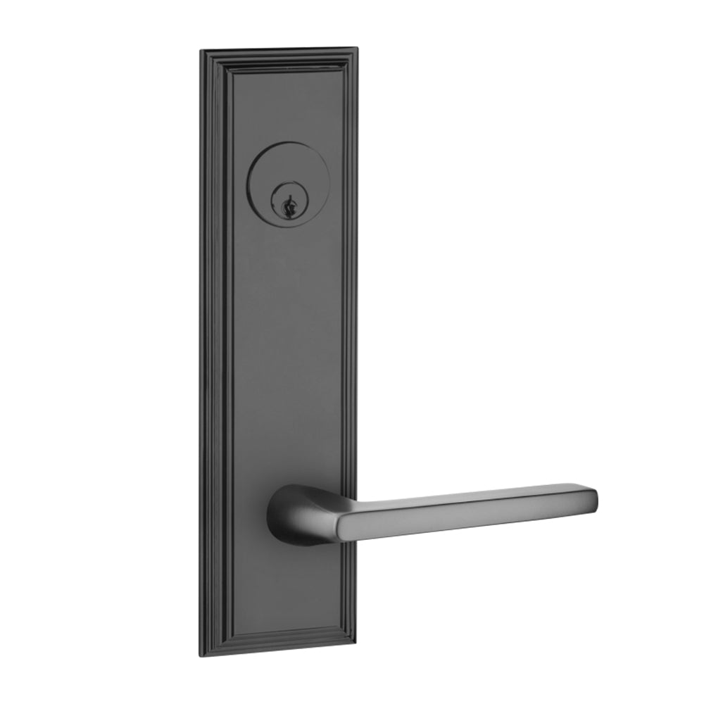 WILSHIRE 5 1/2” C-TO-C KEYED - Sideplate Lockset