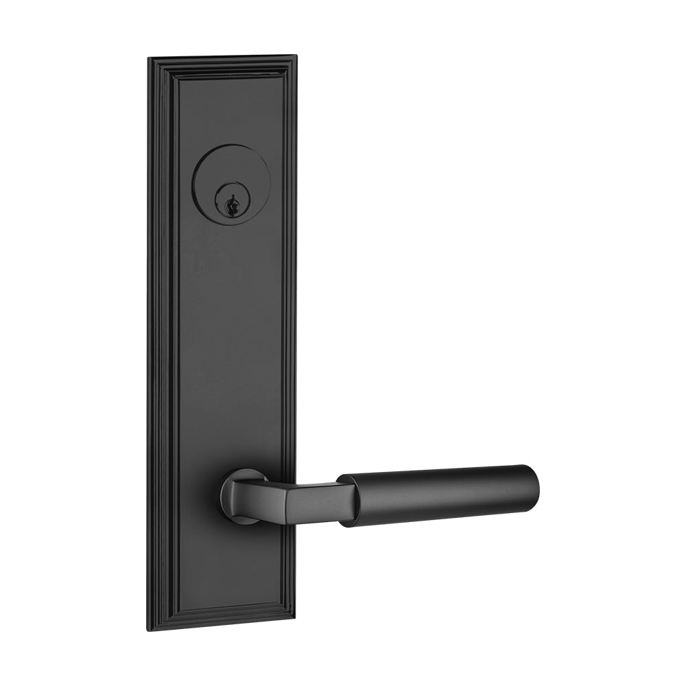 WILSHIRE 5 1/2” C-TO-C KEYED - Sideplate Lockset