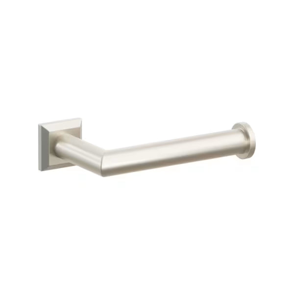 Emtek Modern Tubular Brass Paper Holder - Single Post