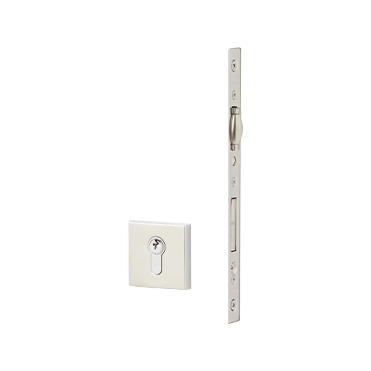 European Mortise Deadbolt With Integrated Roller Latch
