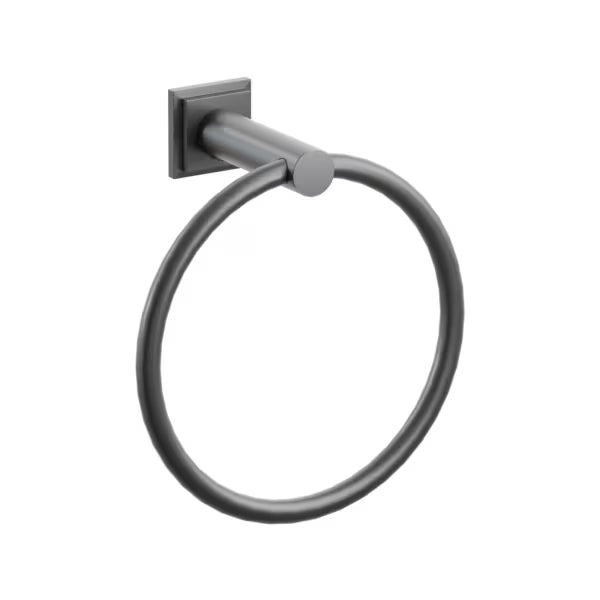 Emtek Modern Tubular Brass Towel Ring