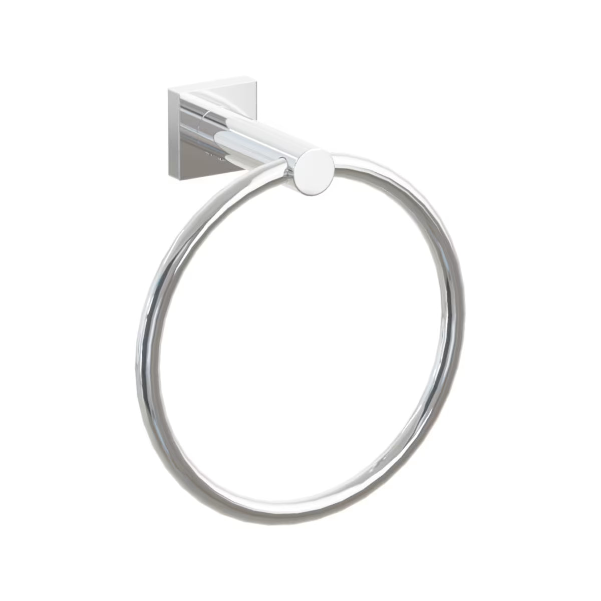 Emtek Modern Tubular Brass Towel Ring