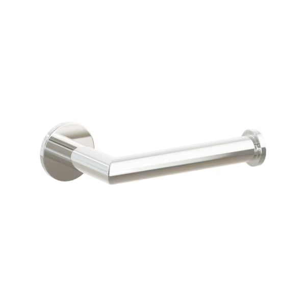 Emtek Modern Tubular Brass Paper Holder - Single Post