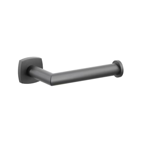 Emtek Modern Tubular Brass Paper Holder - Single Post