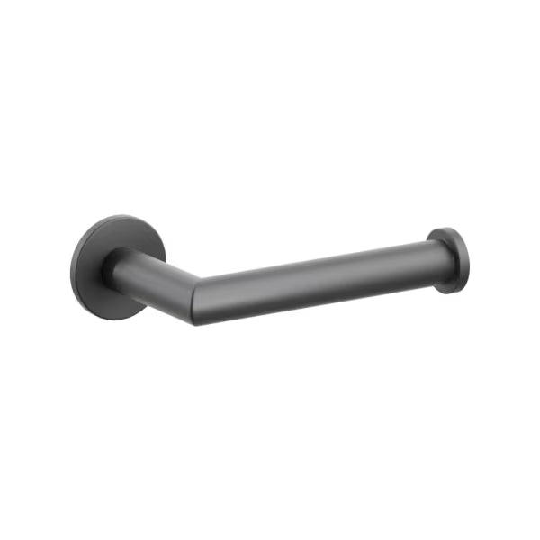 Emtek Modern Tubular Brass Paper Holder - Single Post
