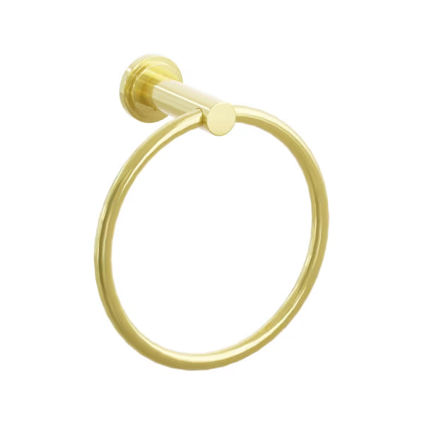 Emtek Modern Tubular Brass Towel Ring