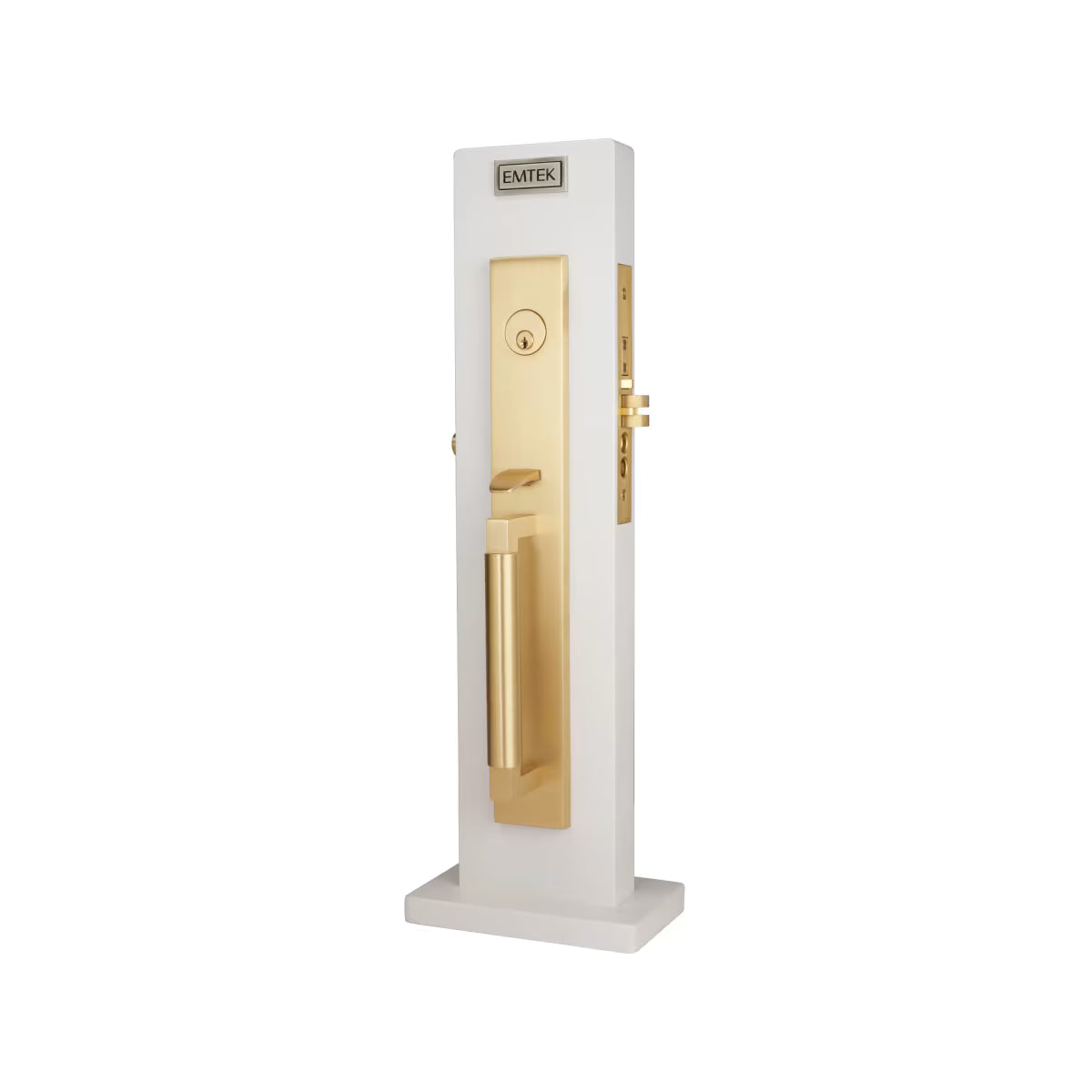 Emtek Hercules Smooth Full Length Mortise Entry Set