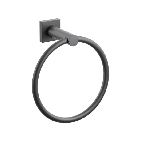 Emtek Modern Tubular Brass Towel Ring