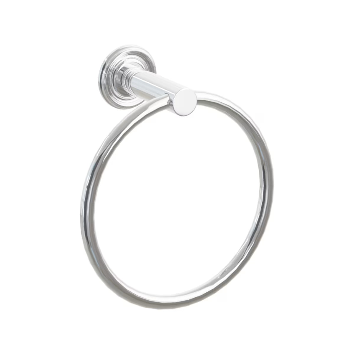Emtek Modern Tubular Brass Towel Ring
