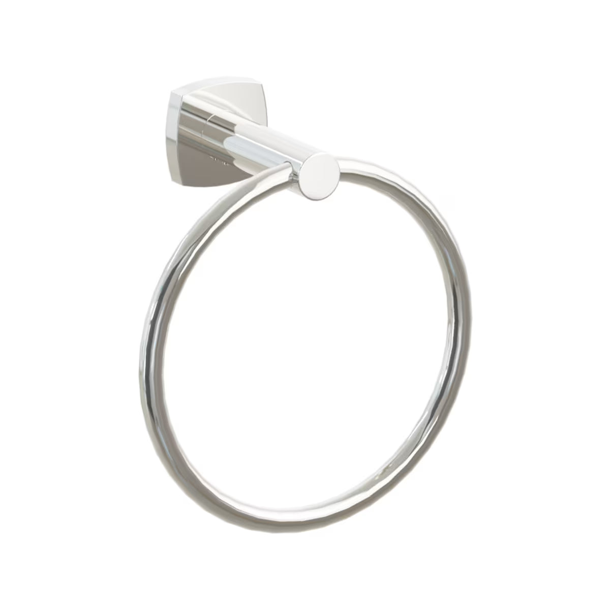 Emtek Modern Tubular Brass Towel Ring