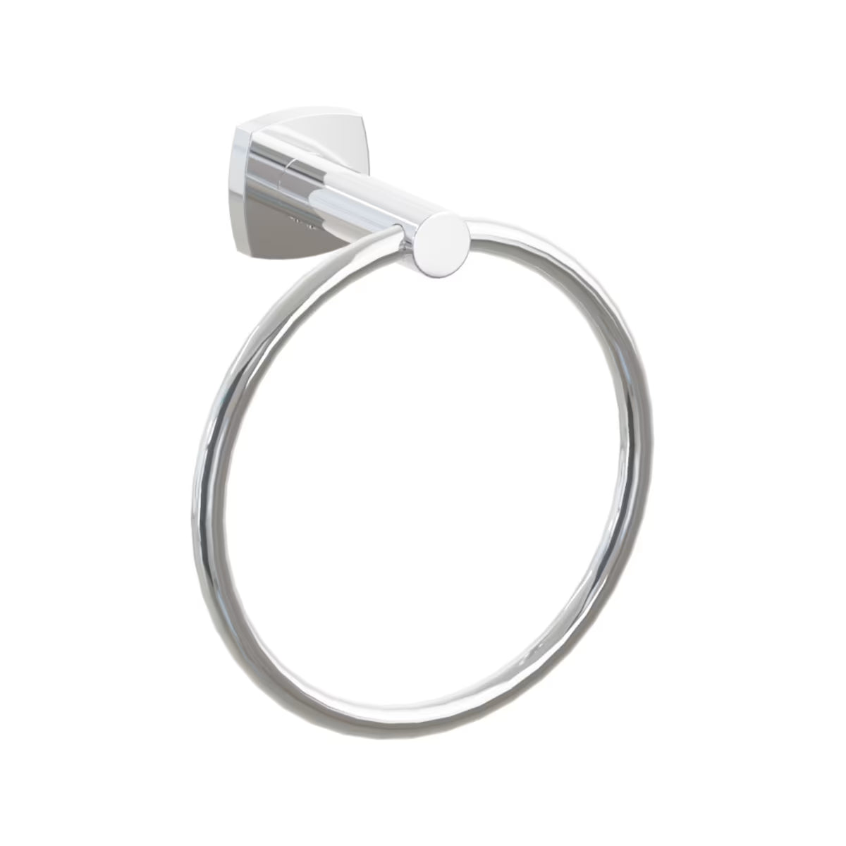 Emtek Modern Tubular Brass Towel Ring