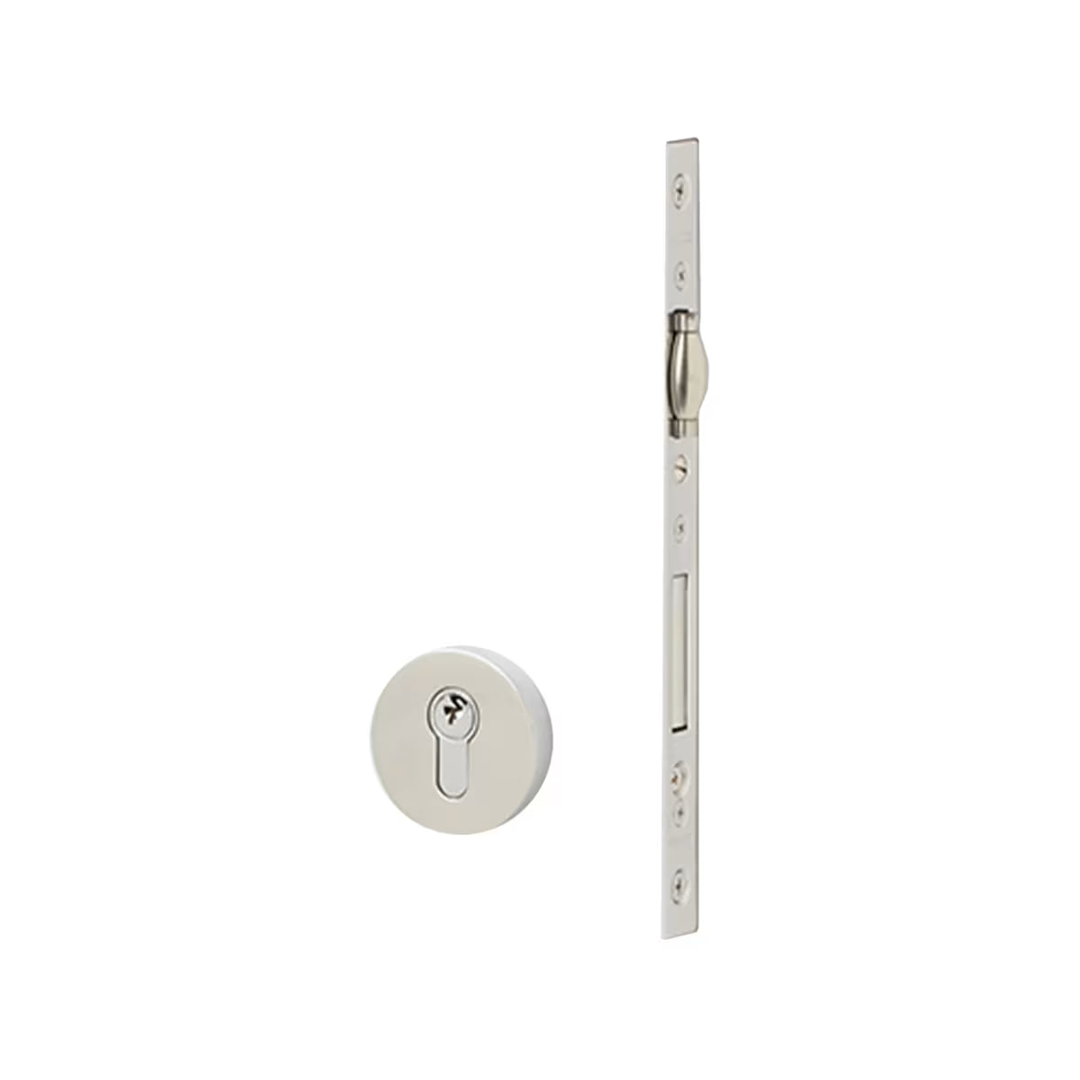 European Mortise Deadbolt With Integrated Roller Latch