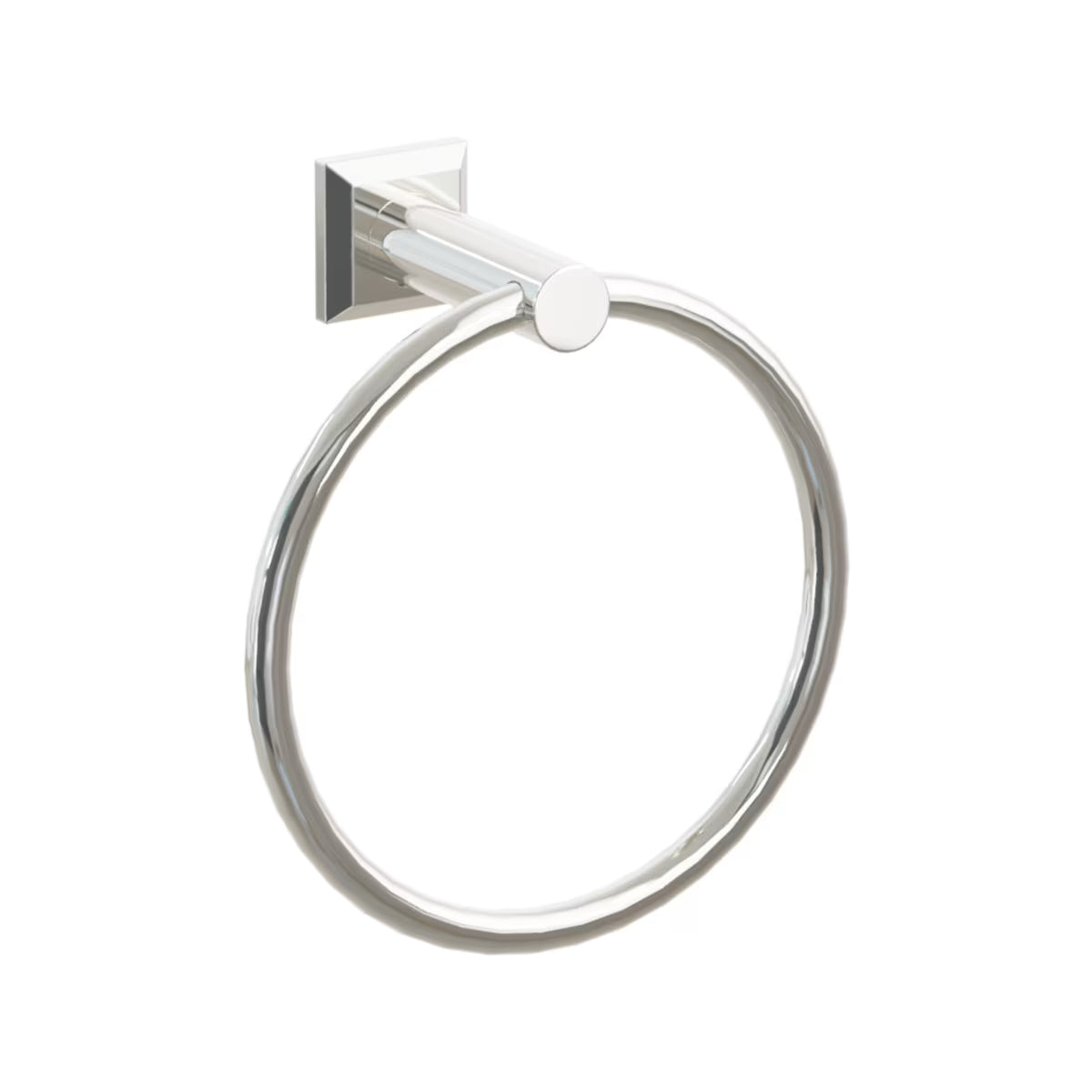 Emtek Modern Tubular Brass Towel Ring