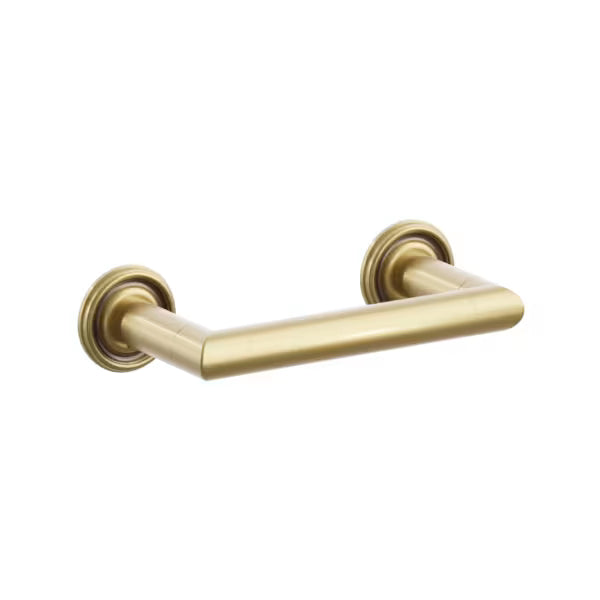 Emtek Modern Tubular Brass Paper Holder - Pivoting Double Post