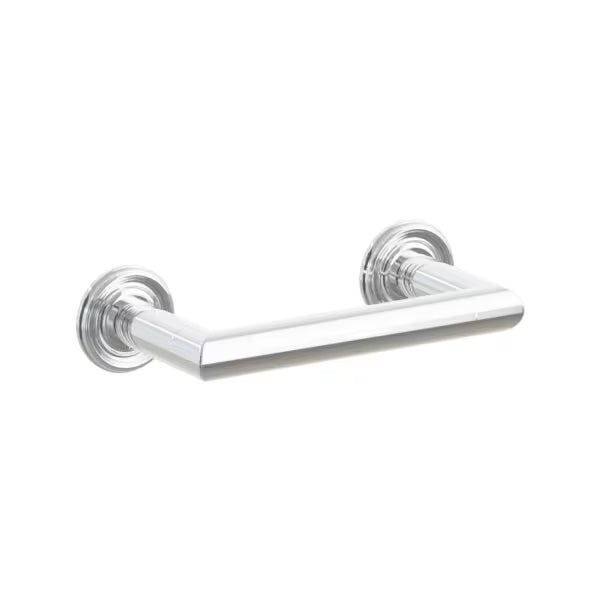 Emtek Modern Tubular Brass Paper Holder - Pivoting Double Post