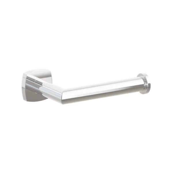 Emtek Modern Tubular Brass Paper Holder - Single Post