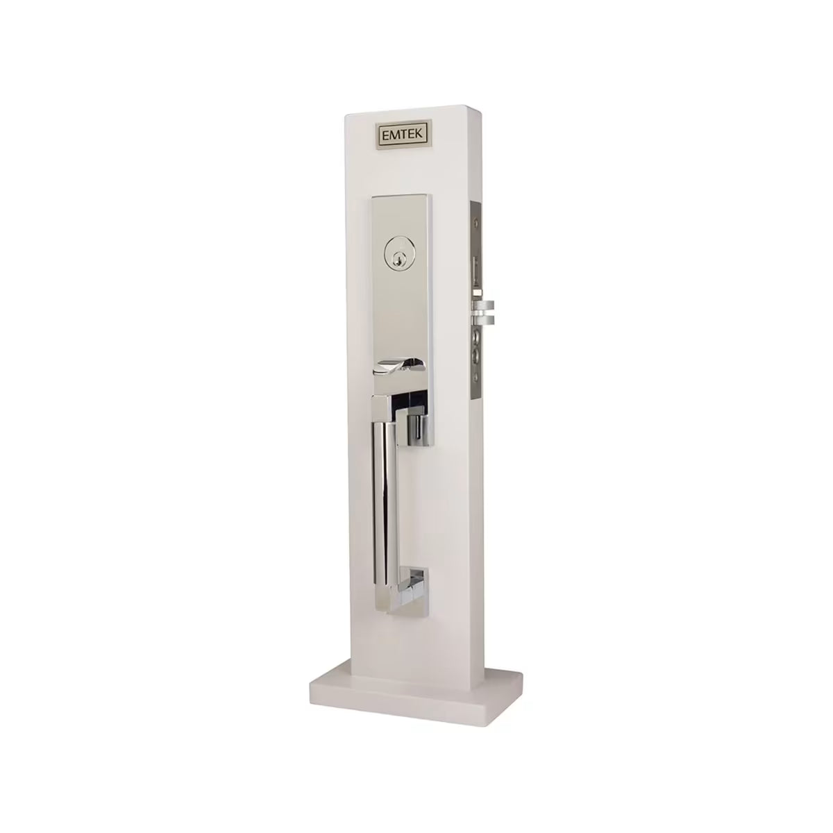 Emtek Hercules Smooth Monolithic Mortise Entry Set