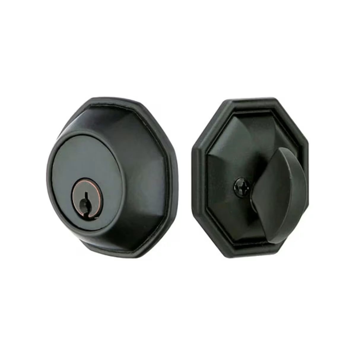 Emtek Octagon Tuscany Bronze  Deadbolt