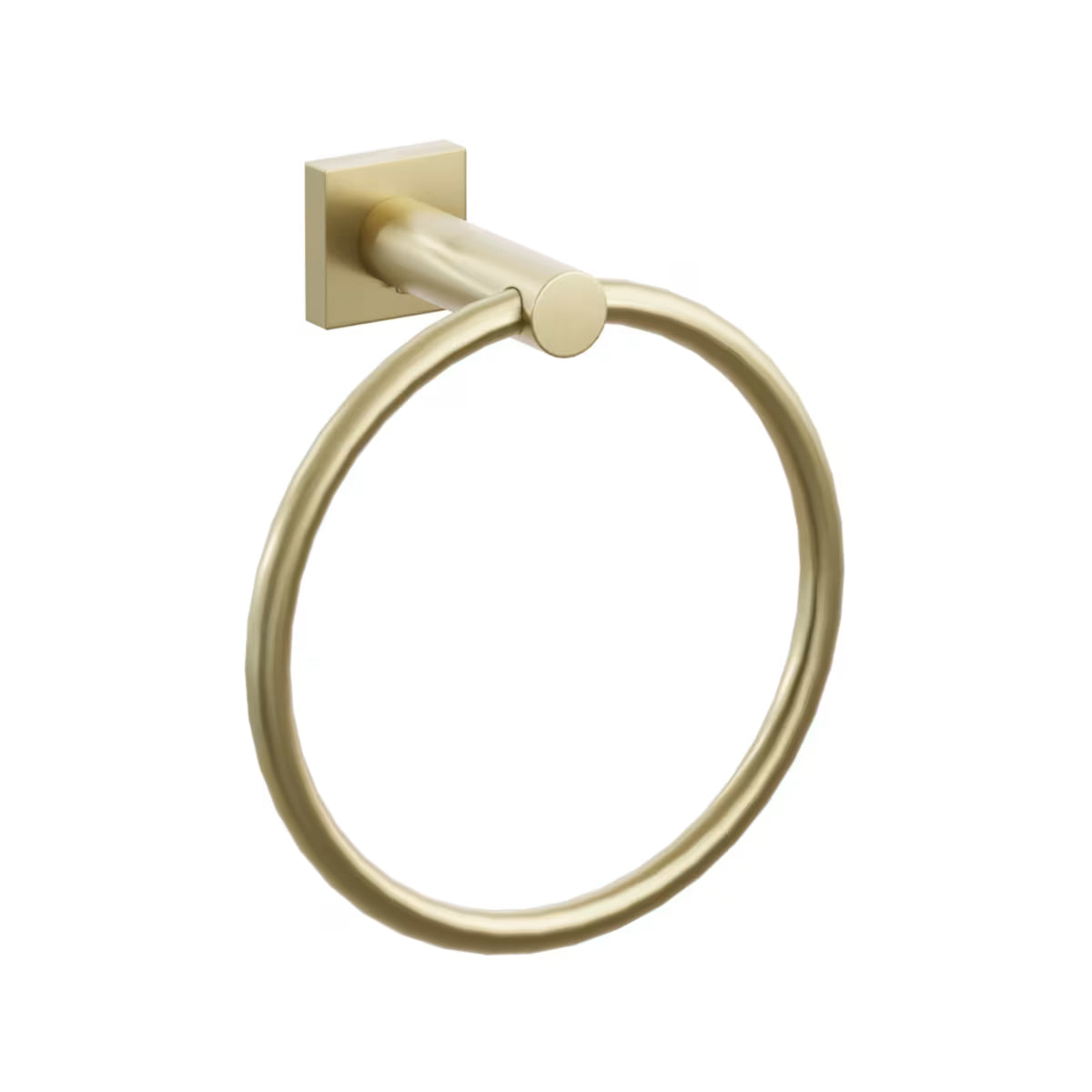 Emtek Modern Tubular Brass Towel Ring