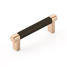 EMTEK SELECT Cabinet Pull Rectangular  - Satin Copper Stem