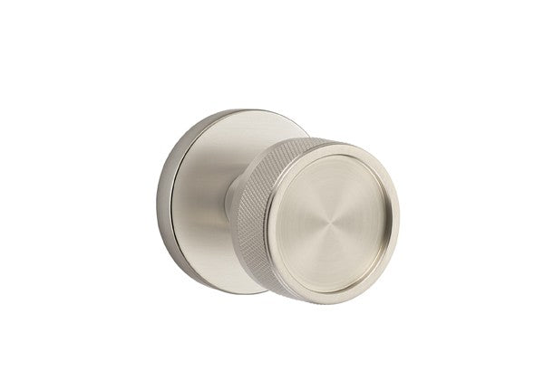 Emtek Select Door Knobs - Conical Knurled Knob - Disk Rosette