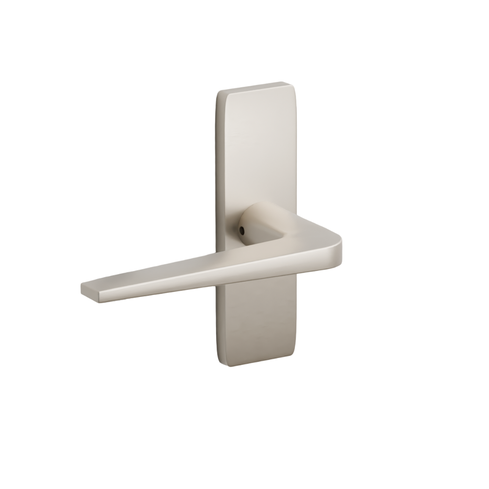 Emtek Stretto Narrow Trim Locksets with Athena Lever