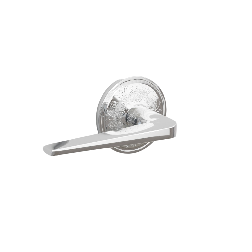 Emtek Athena Lever with Lancaster Rosette