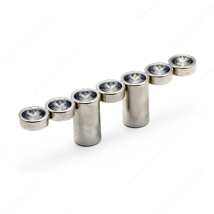 Richelieu Contemporary Swarovski Crystal and Metal Pull - 3079- Inspiration Collection