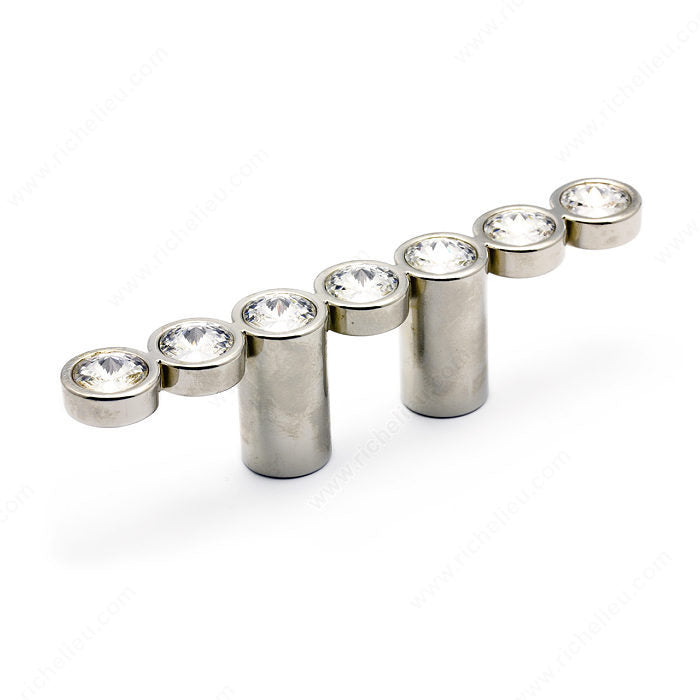 Richelieu Contemporary Swarovski Crystal and Metal Pull - 3079- Inspiration Collection